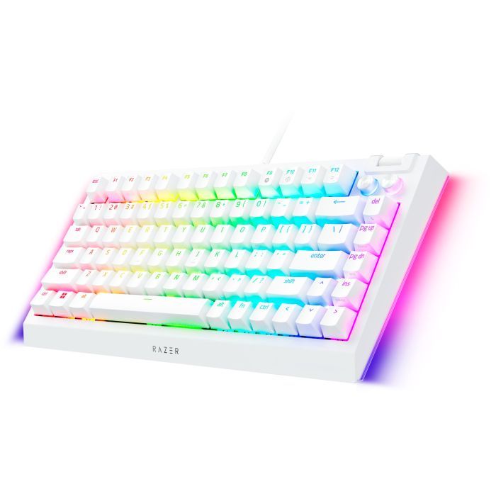 Клавиатура Razer BlackWidow V4 75 USB UA White (RZ03-05001700-R3M1) изображение 6