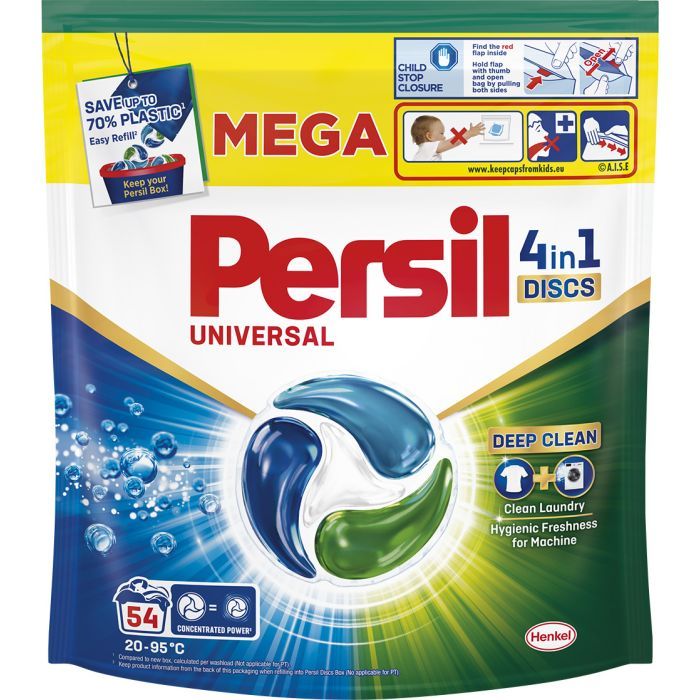 Капсулы для стирки Persil 4in1 Discs Universal Deep Clean 68 шт. (9000101826715)