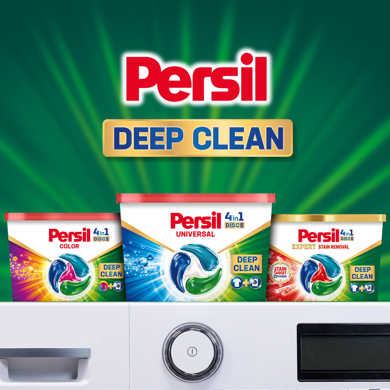 Капсулы для стирки Persil 4in1 Discs Universal Deep Clean 13 шт. (9000101800074) изображение 6