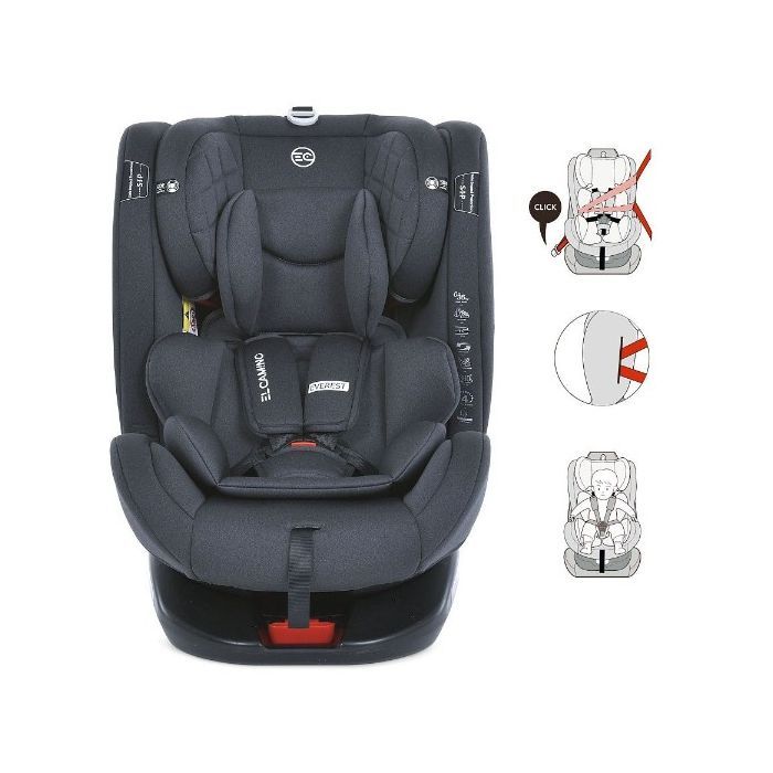 Автокрісло El Camino ME 1114 Everest Dark Grey (ME 1114 dark grey) зображення 2