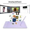 Графический планшет Parblo Intangbo M Violet (INTANGBOMP) изображение 3