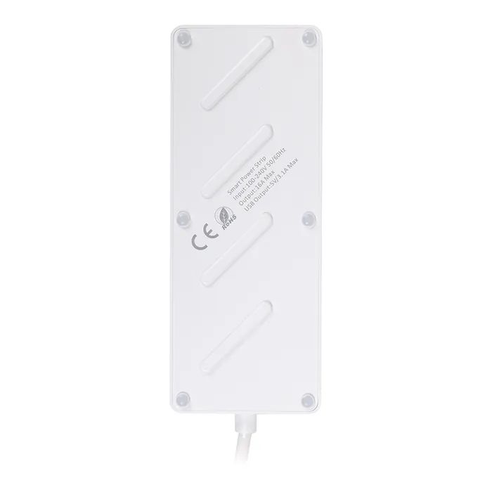 Мережевий подовжувач TUYA Smart 1.8м, 16A, 4*розетки/4*USB (HS082383) зображення 3