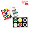 Акриловые краски Rosa для декора матовые 6 цв по 20 мл (4823098511700) изображение 4