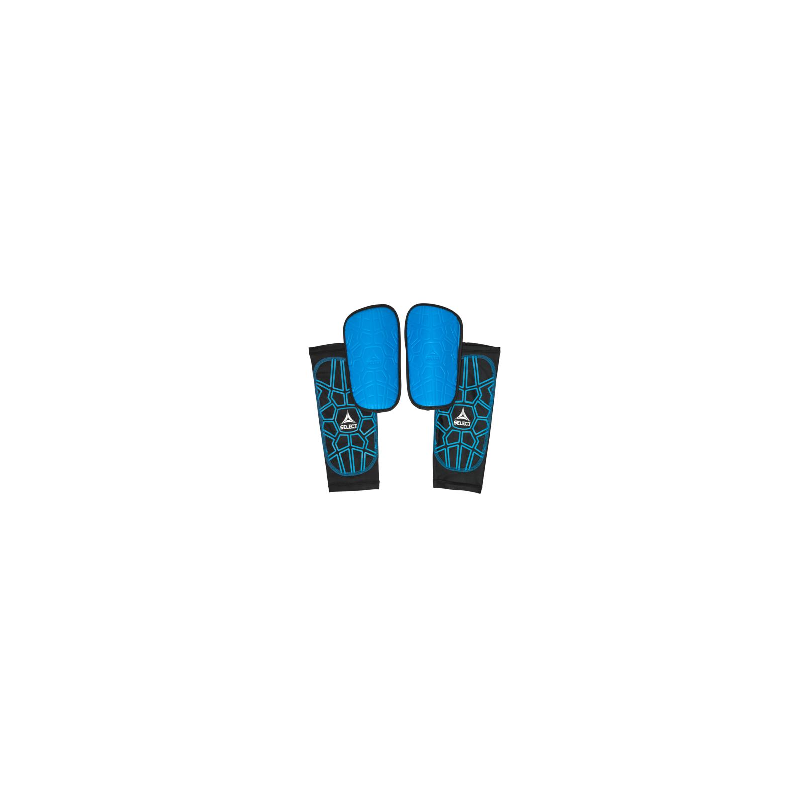 Футбольні щитки Select Shin Guard Super Safe v23 синій, чорний Уні L 647810-019 (5703543311187)