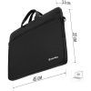 Сумка для ноутбука ColorWay 17.3" Casual Black (CW-LBC173-BK) изображение 5