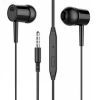 Наушники Denmen HF DR02 3.5mm 1.2 м Black (DE-DR02-BK)