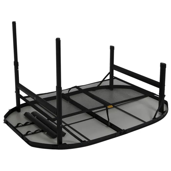 Туристический стол Bo-Camp Northgate Oval 120x80 cm Black/Grey (1404187) изображение 3