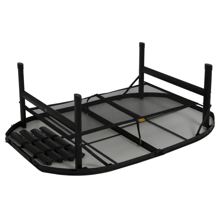 Туристический стол Bo-Camp Northgate Oval 120x80 cm Black/Grey (1404187) изображение 4
