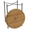 Туристичний стіл Bo-Camp Carnaby M 32x32 cm Bamboo Brown (1404322) зображення 2