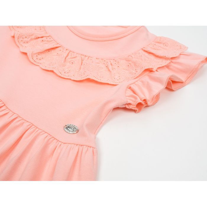 Плаття дитяче Breeze з оборкою (19313-110G-peach) зображення 4