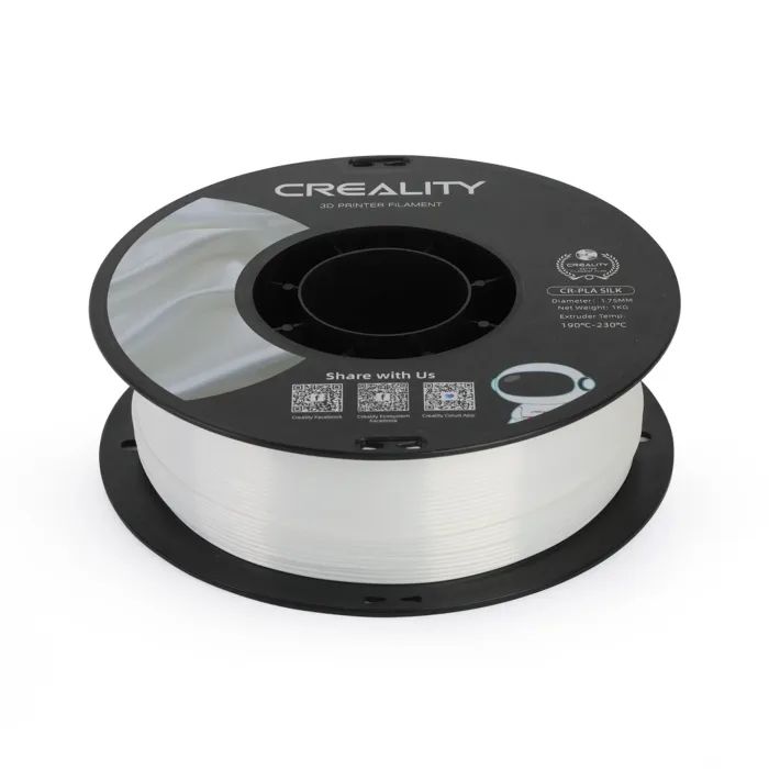 Пластик для 3D-принтера Creality PLA silky shine 1кг, 1.75мм, silver (3301120007) изображение 4