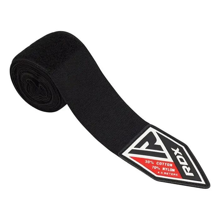 Бинт для спорту RDX для боксу WX Professional Boxing Hand Wraps Black (4.5м.) (HWX-RB+) зображення 3