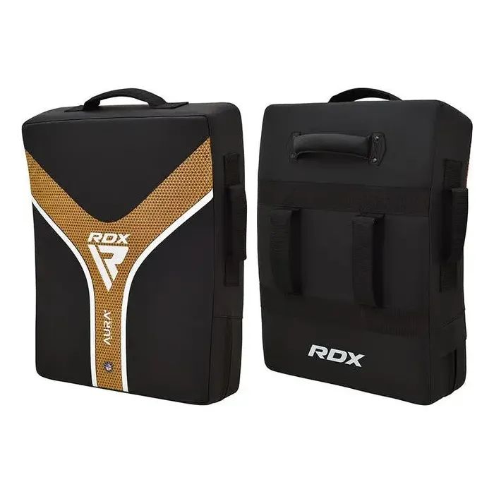 Макивара RDX Kick Shield Aura Plus T-17 Black Golden Heavy (KSR-T17BGL+)