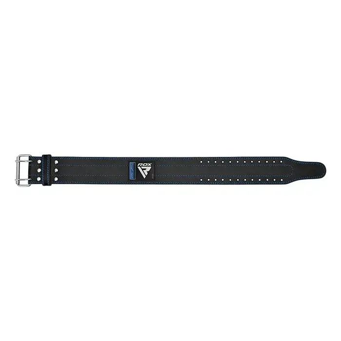 Атлетический пояс RDX для пауерліфтингу RD1 шкіряний Blue L (WPB-RD1U-L) изображение 5