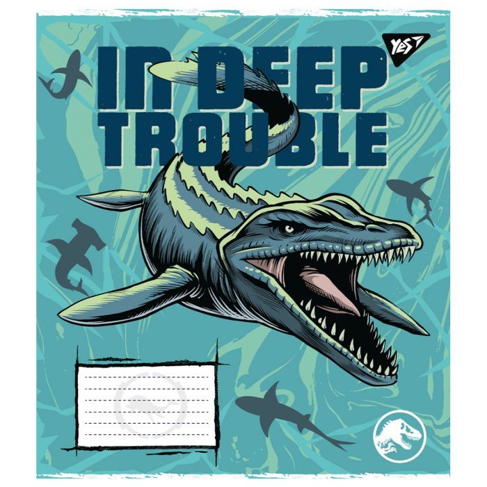 Зошит Yes Jurassic world 12 аркушів лінія (767225) зображення 6