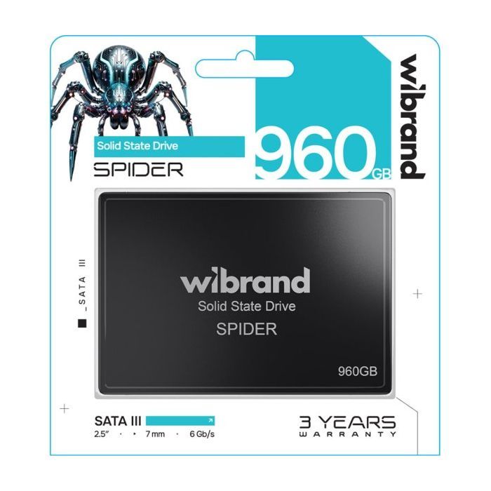Накопитель SSD 2.5" 480GB Spider Wibrand (WI2.5SSD/SP480GBST) изображение 2