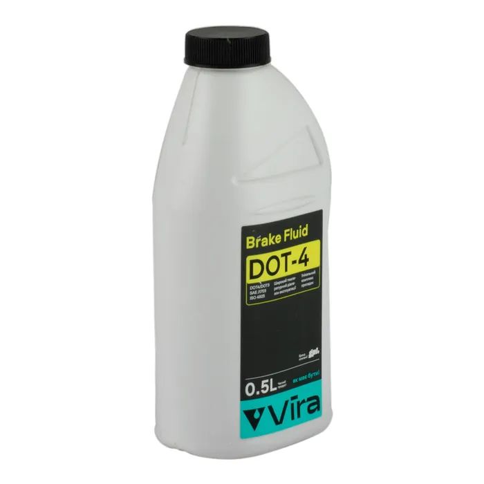 Тормозная жидкость VIRA Brake Fluid DOT-4 0,5 л (VI1001) изображение 2