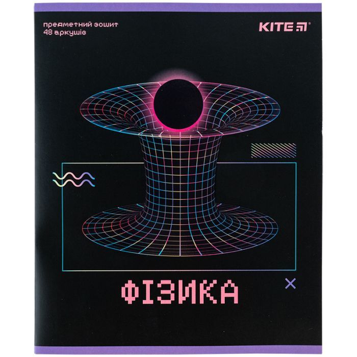 Тетрадь Kite предметная Neo 48 листов, физика клетка (K24-240-15)