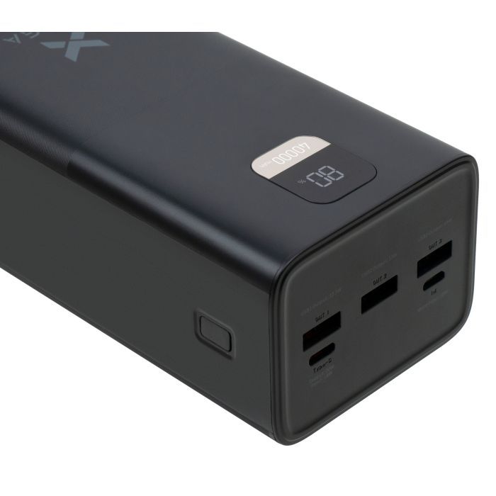 Батарея універсальна Vinga 50000 mAh 22.5W Display Black (VPBB5022) зображення 7