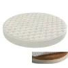 Матрас для детской кроватки Ingvart Smart Bed Round кокос+латекс, 72х72 см (344)