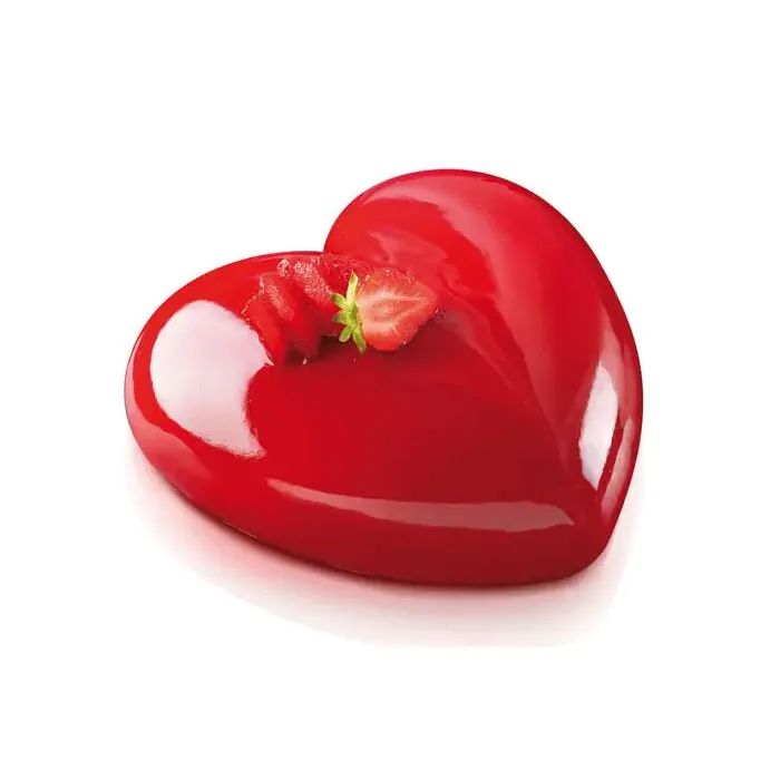 Форма для выпечки Silikomart Amore Набір 142х137 h50 мм + каттер (AMORE/C) изображение 2
