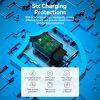 Зарядний пристрій Vention 2xUSB 38W (USB-C+USB-A) PD+QC3.0 black (FBIB0-EU) зображення 7