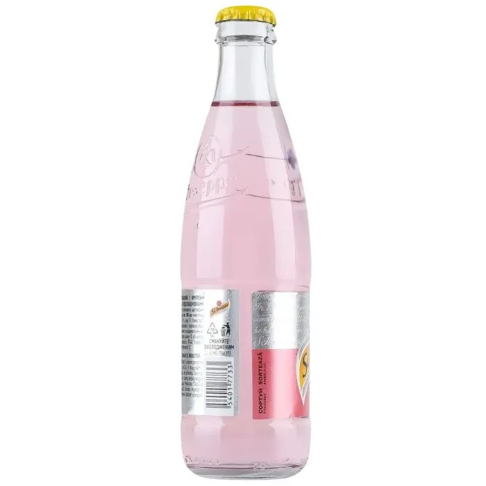 Напиток Schweppes Pink Tonic Безалкогольный сильногазированный 330 мл (5449000303615) изображение 2