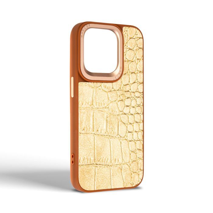 Чехол для мобильного телефона Harder Crocosaur Apple iPhone 14 Pro Beige (ARM76721) изображение 2