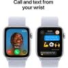 Смарт-годинник Apple Watch SE 2024 GPS 44mm Silver Aluminium Case with Blue Cloud Sport Loop (MXET3QH/A) зображення 4