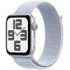 Смарт-годинник Apple Watch SE 2024 GPS 44mm Silver Aluminium Case with Blue Cloud Sport Loop (MXET3QH/A)