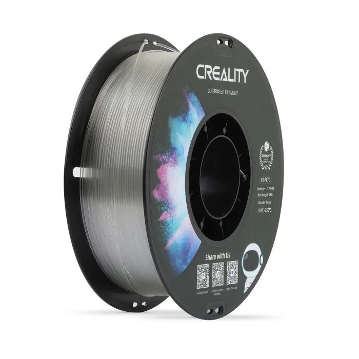 Пластик для 3D-принтера Creality PETG 1.75мм, white, 4x1кг (3301030085)