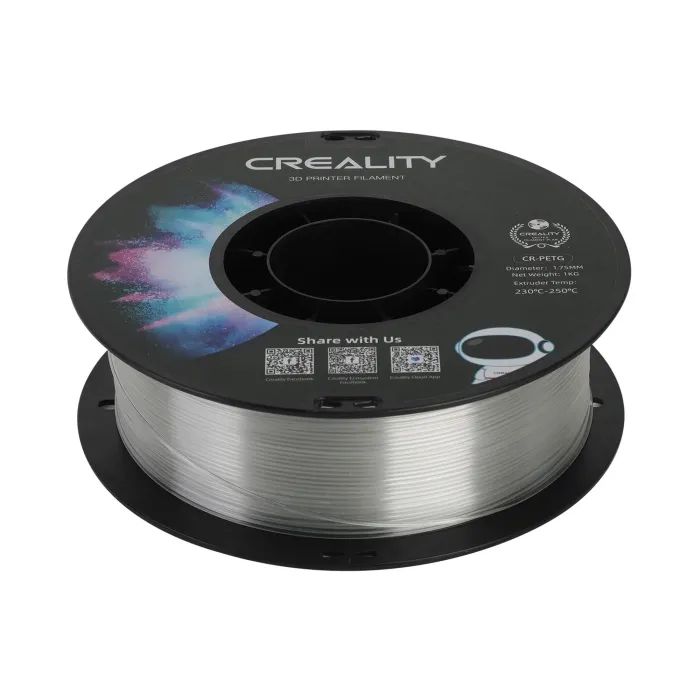 Пластик для 3D-принтера Creality PETG 1.75мм, white, 4x1кг (3301030085) изображение 2