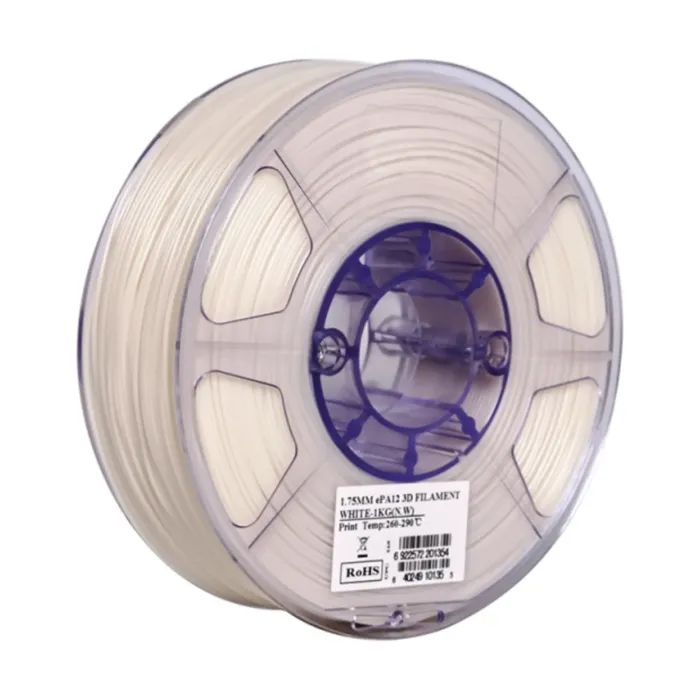 Пластик для 3D-принтера eSUN ePA12 1кг, 1.75мм, white (ePA12-175W1)