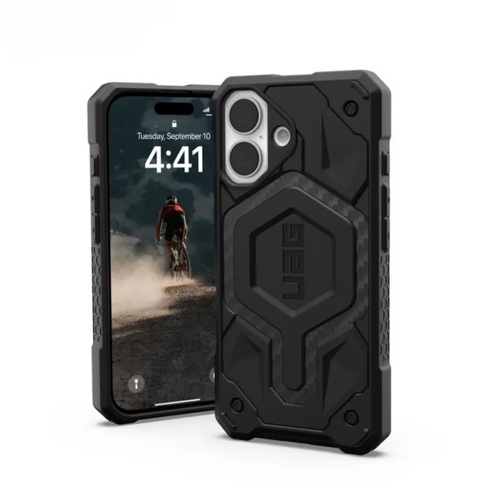 Чехол для мобильного телефона UAG iPhone 16 Monarch Carbon Fiber (114462114242) изображение 4