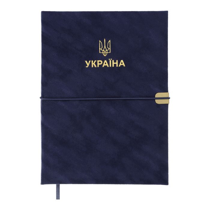 Еженедельник Buromax датированный 2025 PATRIOT VELOUR, А5 зеленый (BM.21133-04)