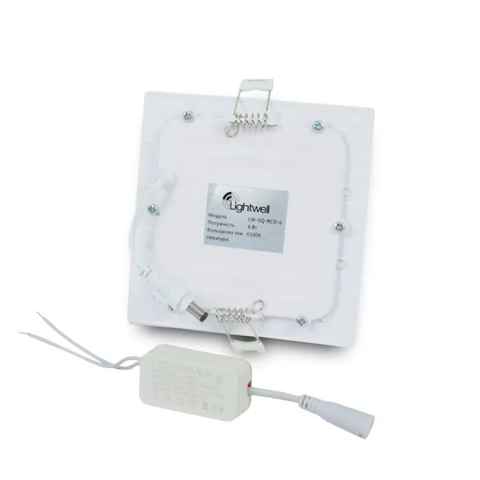 Светильник Lightwell LW-SQ-RCD-6 6 W изображение 2