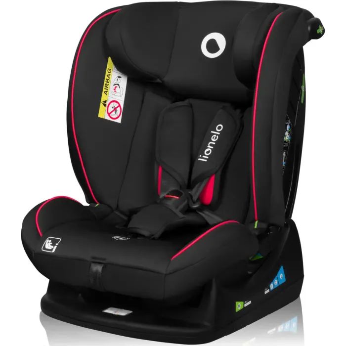 Автокресло Lionelo Aart I-Size Black Carbon Red (LO-AART I-SIZE BLACK CARBON RED) изображение 2