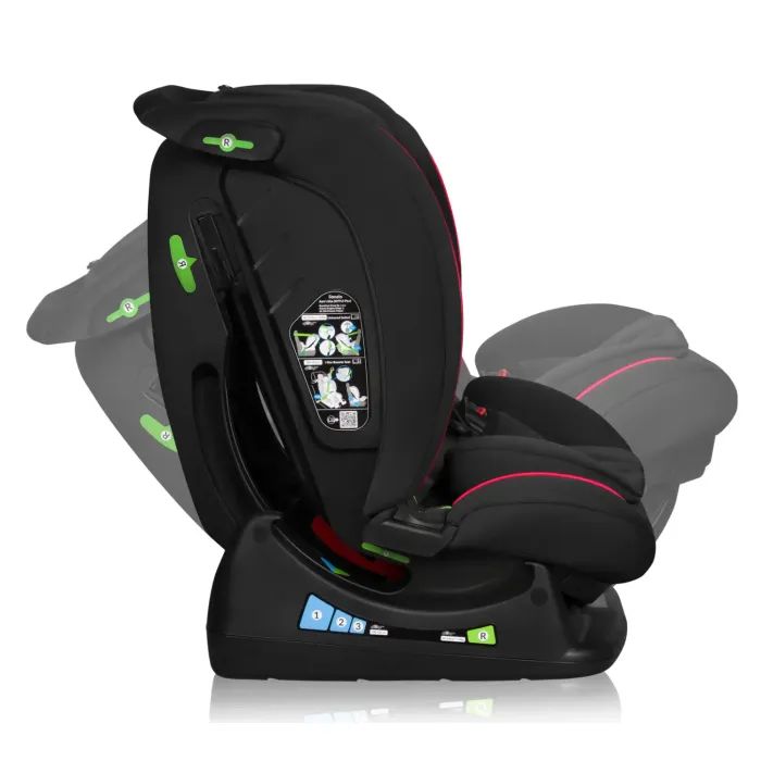 Автокресло Lionelo Aart I-Size Black Carbon Red (LO-AART I-SIZE BLACK CARBON RED) изображение 9