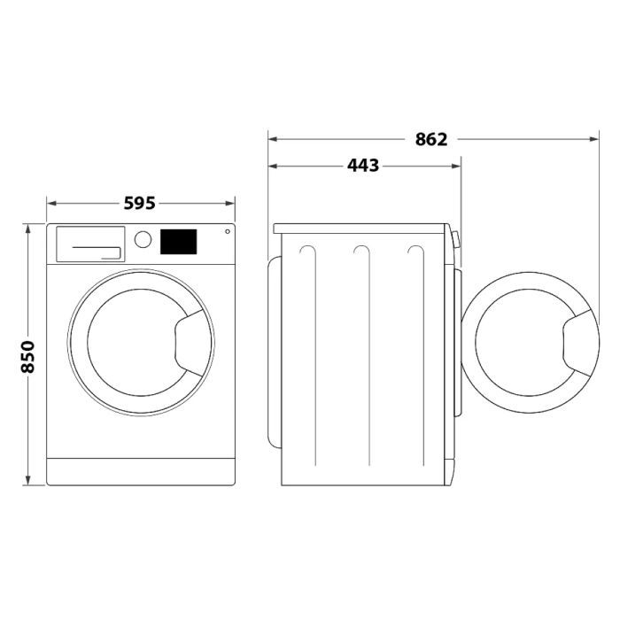 Стиральная машина Indesit OMTWSE61293WKUA изображение 6