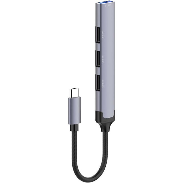 Концентратор ColorWay USB-C 4-в-1 USB2.0х3/USB3.0 (CW-HUB04) изображение 6