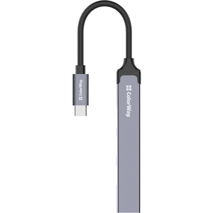 Концентратор ColorWay USB-C 4-в-1 USB2.0х3/USB3.0 (CW-HUB04) изображение 7