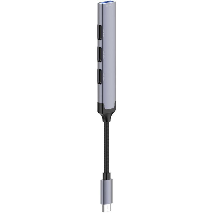 Концентратор ColorWay USB-C 4-в-1 USB2.0х3/USB3.0 (CW-HUB04) изображение 8