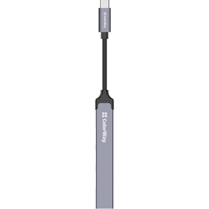 Концентратор ColorWay USB-C 4-в-1 USB2.0х3/USB3.0 (CW-HUB04) изображение 9