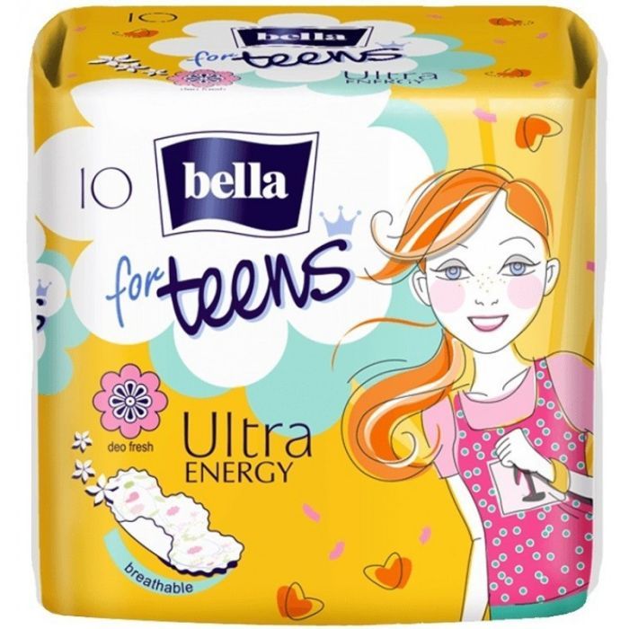 Гигиенические прокладки Bella For Teens Ultra Energy 10 шт. (5900516302405)