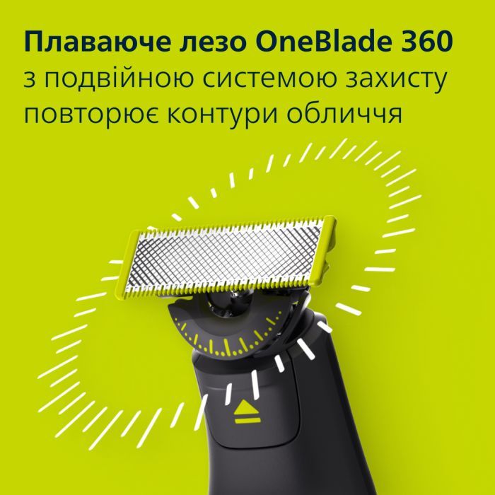 Электробритва Philips QP6552/15 OneBlade Pro 360 (QP6552/15) изображение 5