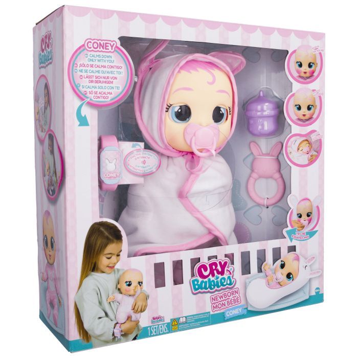 Кукла IMC Toys CRY BABIES Интерактивная Плакса Новорожденная Кони (911284) изображение 11