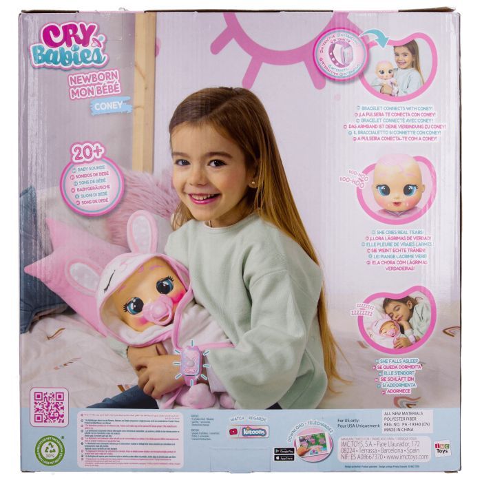 Кукла IMC Toys CRY BABIES Интерактивная Плакса Новорожденная Кони (911284) изображение 12