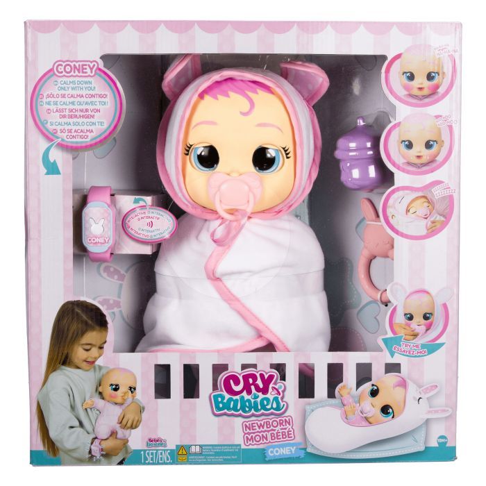 Кукла IMC Toys CRY BABIES Интерактивная Плакса Новорожденная Кони (911284) изображение 2