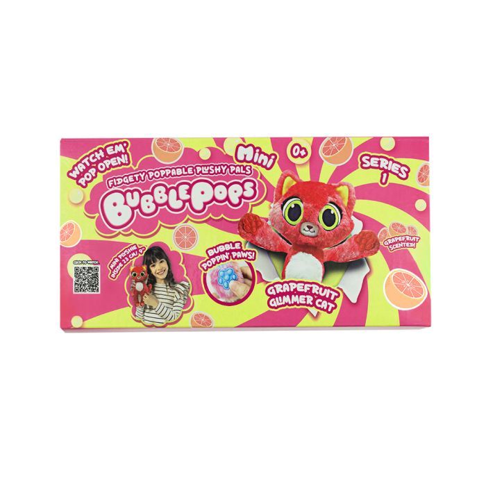 Мягкая игрушка Bubble Pops Грепфрутовая кошка 20 см (2402005/12) изображение 4