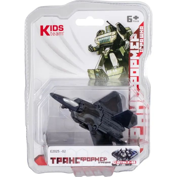 Трансформер Kids Team Самолет F-22 (E2025-02) изображение 3